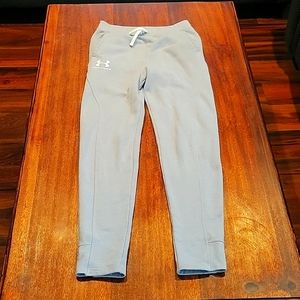 Boys YXL Under Armour Gray Joggers